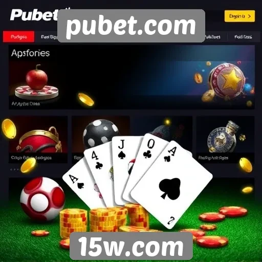 análise das categorias de jogos disponíveis no pubet.com